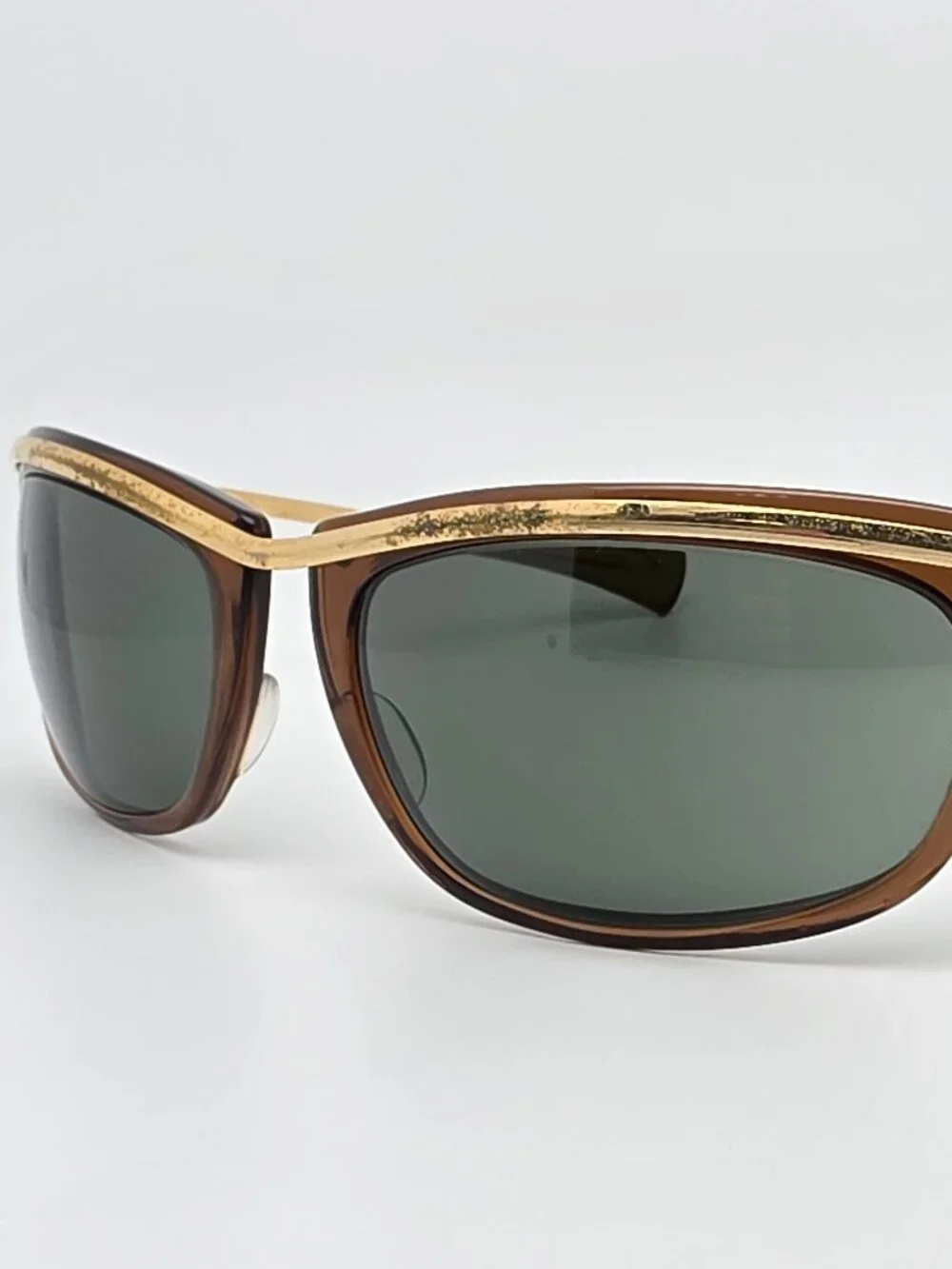 Ray-Ban B&L L1001 Olympian I Bronze-Lite Frame G-15 Glass Lens Sunglasses 62mm